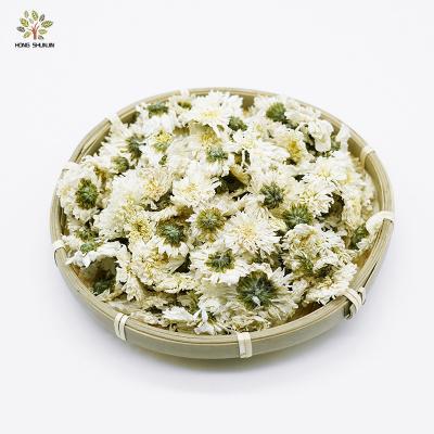 China Bud Blooming Flower White Chrysanthemum Natural Dry White Tea Chrysanthemum Petals Loose Tea Wholesale Chrysanthemum for sale