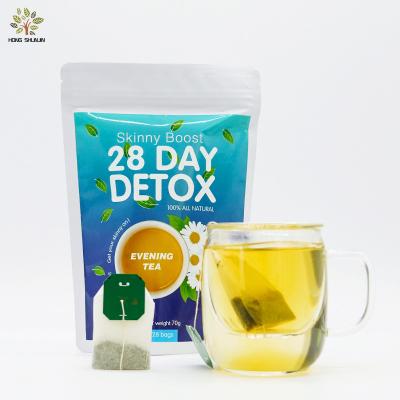 China Hot-selling China Factory Sale Decaffeinated Weight Loss Slim Tea Slimming 28 Days Detox Even Slim Ginseng Tea for sale