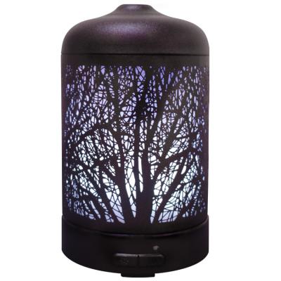 China Metal Top Selling Forest Metal Electric 100ml Ultrasonic Air Aroma Diffuser for sale