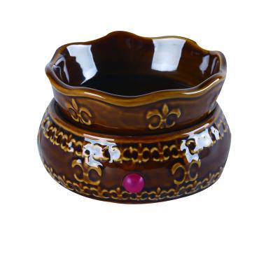 China One Candle Heater / Oil Burner Candle Melt Holder Ceramic Wax Warmer Oil Burner for sale