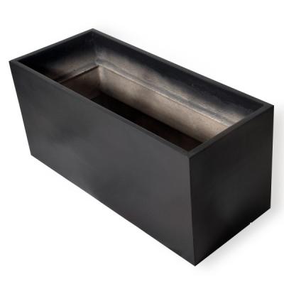 China 2020 Hot Selling Light Weight On The Line Lightweight High Strength Durable Outdoor Fiberglass Rectangular Planter Manufactured for sale