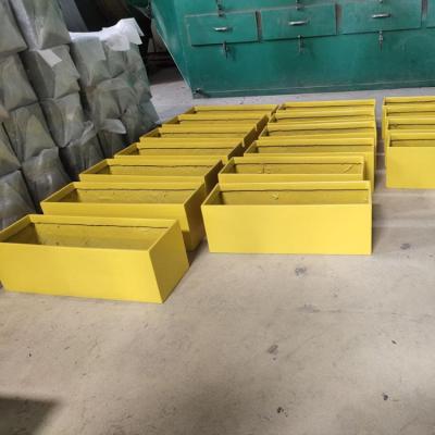 China Factory direct sales lightweight high strength lightweight fiberglass resin durable rectangular planters for home and hotel for sale