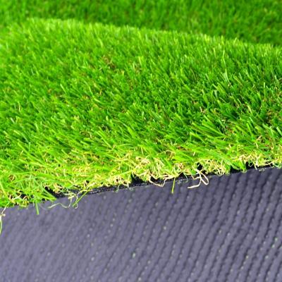 China New Green Color Lightweight Material Handmade Artificial Turf Grass For Outdoor Park Football Lawn Garden And Sports Flooring for sale