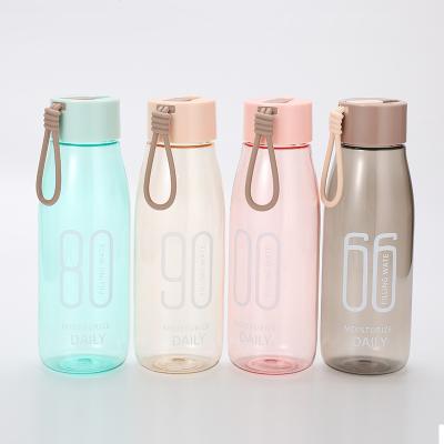 China T051 Sustainable Portable Drinking Bottle 480ml Space Bottle Clear Plastic Drinking Bottles for sale