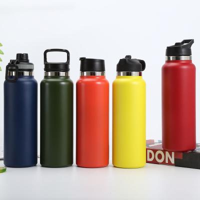 China Flypeak custom logo 32oz 40oz stainless steel vacuum flask viable hot sale double walled water bottle sports custom drinkware for sale