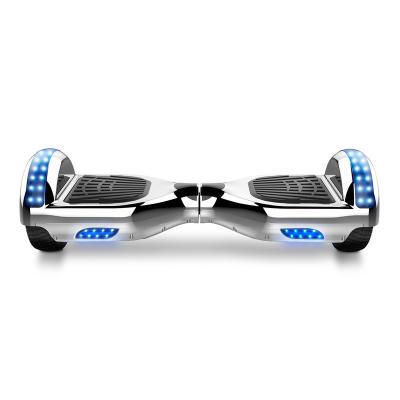 China Logo Two Wheels Smart Balance Unisex Custom Car Hoverboard With Led for sale