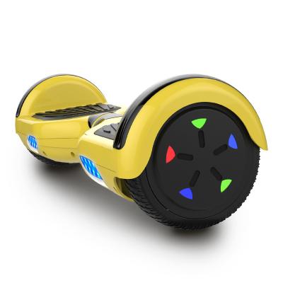 China Bluetooth speaker +led lights 6.5 inch High Quality Electric Drive Car Hover Board Self Balancing Car for sale