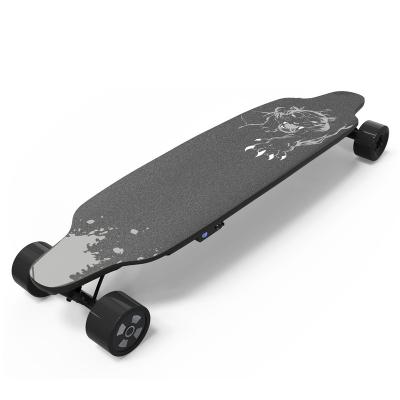 China New Design 4 Wheel Adult Mini Sensing Control Electric Skateboard for sale