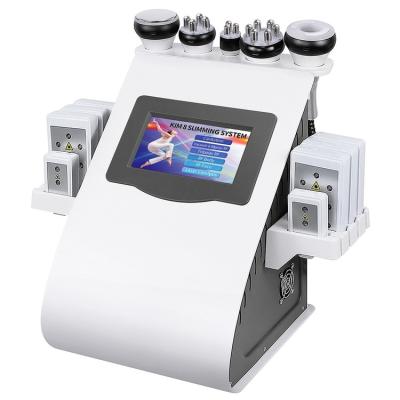 China Good Quality RF Wrinkle Removal Beauty 6 In 1 Ultrasonic Fat Reduction Cavitation Vacuum Machine Cs106 for sale