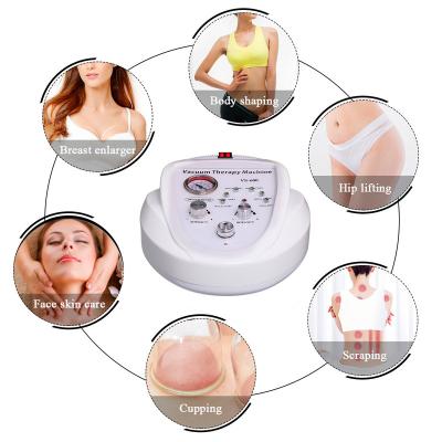 China Weight Loss High Performance Vacuum Therapy Breast Enhancement Skin Beauty Machine Massage Body Shaper Beauty Machine for sale