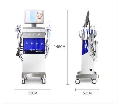 China Skin Tightening Latest Design Wrinkle Firming Rejuvenation Blackhead Removal 2 in 1 Microdermabrasion Beauty Machine for sale