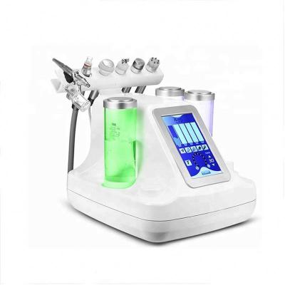 China Skin Tightening 7 in 1 Dermabrasion Hydra Machine Water Oxygen Injection Skin Peeling Small Cleaning Bubble Device for sale