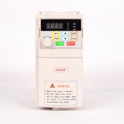 China 220v Three Phase AC Motor Din VFD 0.4kw-2.2kw Top Tier Rail Mounted AC 220v Single Phase for sale