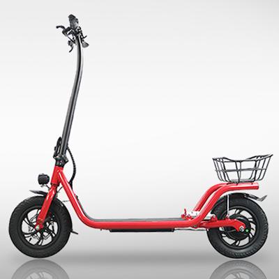 China 2020 China 36v 350w 12 Inch Unisex Cheap Powerful Two Wheel Electric Adult Scooter for sale