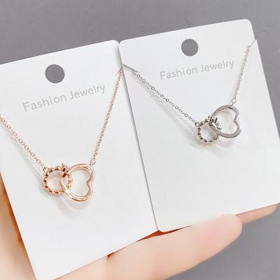 China CLASSIC New Hot Selling 14K Gold Women's Alloy Snake Bone Chain Love Necklace Electroplating Zircon Inlaid Ring Pendant for sale