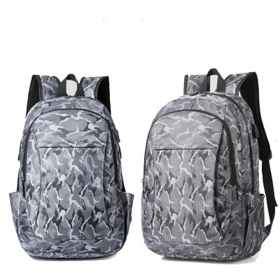 China Backpack waterproof men's camouflage sports backpack college student fashion trend ladies school bag simple Korean version of the bag for sale