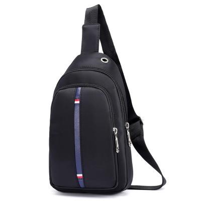 China 2020 new hot sale men's nylon trunk bag waterproof border sports cross - body shoulder casual anti-theft backpack for sale