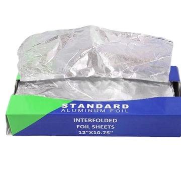 China New Design Safe Pop Up Aluminum Foil Sheets For Hot Food Foil Food Wrapping And BBQ for sale