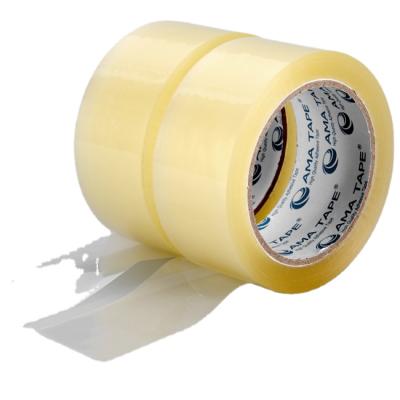 China ANTISTATIC No Noise Low Noise Cardboard Packaging Bopp Opp Packaging Rubber Base Tape for sale