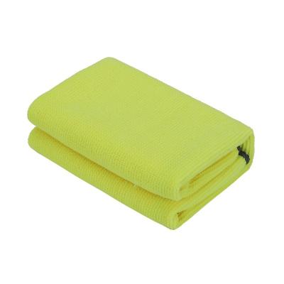 China Eco Friendly Microfiber Dish Stripe Vintage Kitchen Waffle Dish Wash Towel Child Safe Towel for sale