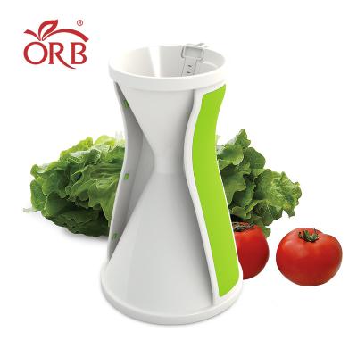 China Sustainable Kitchen 2 Blade Handheld Vegetable Spiralizer for sale