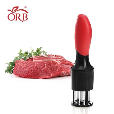 China Durable Stainless Steel Blades Plastic Manual Steak Meat Tenderizer for sale