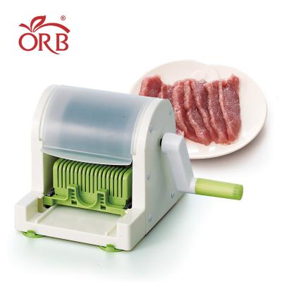 China Kitchen Single Hand Manual Beef Meat Slicer for sale