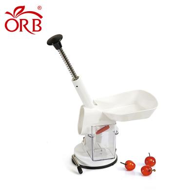 China Free Sample Sustainable Useful Efficient Kitchen Instrument Manual Fruit Fruit Peeler Cherry Core Remover for sale