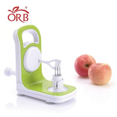 China Viable Wholesale Home Kitchen Plastic Rotary Manual Apple Peeler for sale