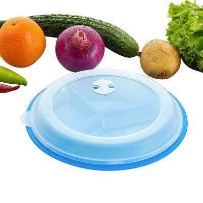 China Free Sample Eco - Friendly Microwavable Round Microwave Safe Storage Lunch Food Box for sale