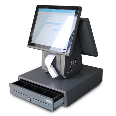 China Famous Stores ABS 15 Inch Cash Register Retail Store Touch Screen Payment Restaurant Machine POS Terminal Systems for sale