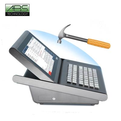 China Hot Selling 10.1 Inch Screen POS System SDK Machine With Dual Windows Screen Keyboard for sale