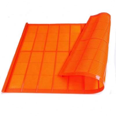 China Mineral Strained Coated Vibrant Dewatering Panels Polyurethane Screen Panels For Mining for sale