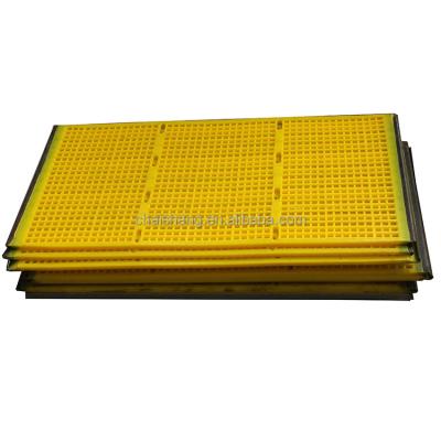 China Manufacturer Polyurethane Screen Mesh Panel Fine Mining Vibrating Mesh Ore Sieve for sale