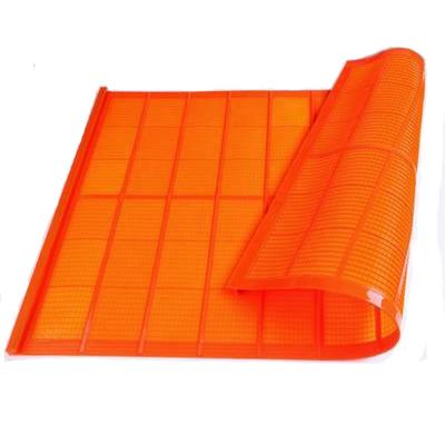 China Ore Vibrating Mesh Polyurethane Mesh Panel , High Frequency Fine Screen for sale