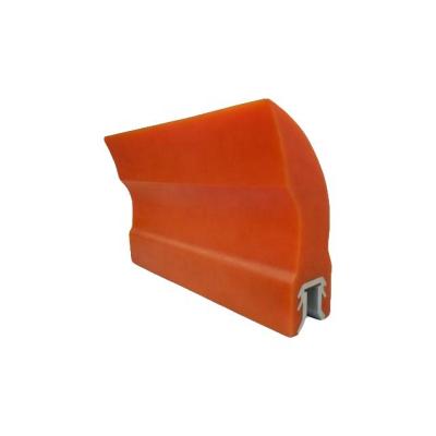 China Wear Resistant Polyurethane Conveyor Belt Cleaner / PU Belt Scraper Sweeper For Cleaning Rubber Belts for sale