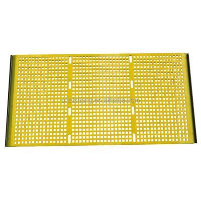 China Mining Polyurethane/pu/poly 100 micron 150 micron 200 micron mesh screen for sale