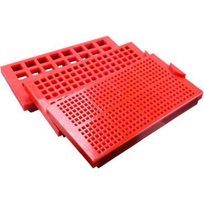 China Polyurethane Dewatering Screen Mesh PU Screen Panel For Mining Industry for sale