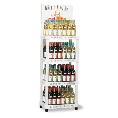 China Advertising Floor Standing Advertising Wine Display for sale