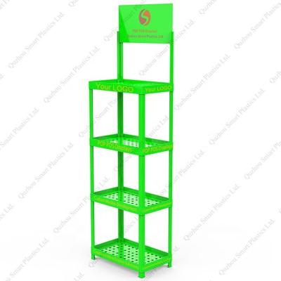 China Advertising walmart plastic display racks in store pepsi cola beer rack rack beer bottle display stand for beverage dispensers for sale