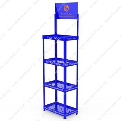 China Pepsi cola advertising 2 liter bottle display racks gas station oil can rack display rack plastic custom logo advertising shelves for sale for sale