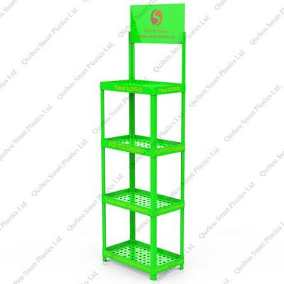 China Advertising Easy Assembly Skin Care Product Advertising Display Rack For Nivea Display Plastic Trays For Promotions for sale