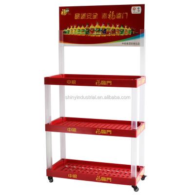 China Plastic Trade Show Display Shelving for sale