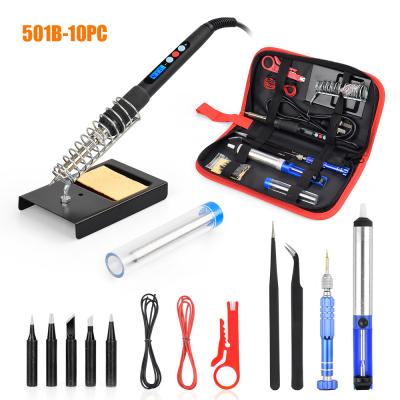 China High Quality Soldering Iron Tool Maixi Factory Supply Soldering Tool LCD Digital Display Customize Soldering Iron Ceramic Heated Tool Kit core for sale