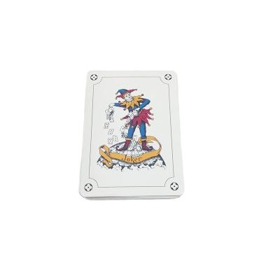 China High Quality Entertainment Poker Playing Cards With Silver Plated Edges CMYK Color Printing Customized Size Accept Customized Acceptaple for sale