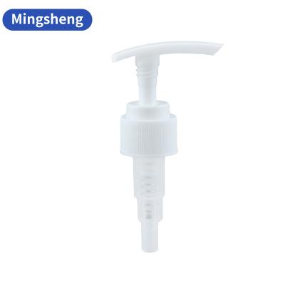 China Non Spill Popular Cheap Plastic PP Customized Color Down Screw Lock Lotion Dispenser Pump for sale