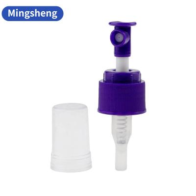 China Non Spill 24/410 28/410 High Output Discharge 0.7ml High Viscosity Fine Mist Spray Pump for sale