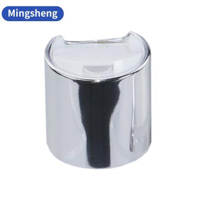 China Spill No No Puddle 20/410 24/410 28/410 Gold Press Cap Glossy Matte Silver Aluminum Disc Top Cap for sale