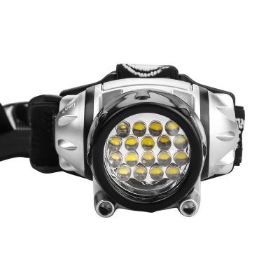 China 4 Brightness Level Choice LED Headlamps with 2 Red LEDs for sale