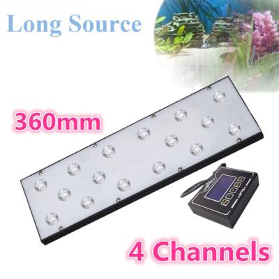 China 40W 14inch Programmable and 4 Channels Freshwater LED Aquarium Light for sale